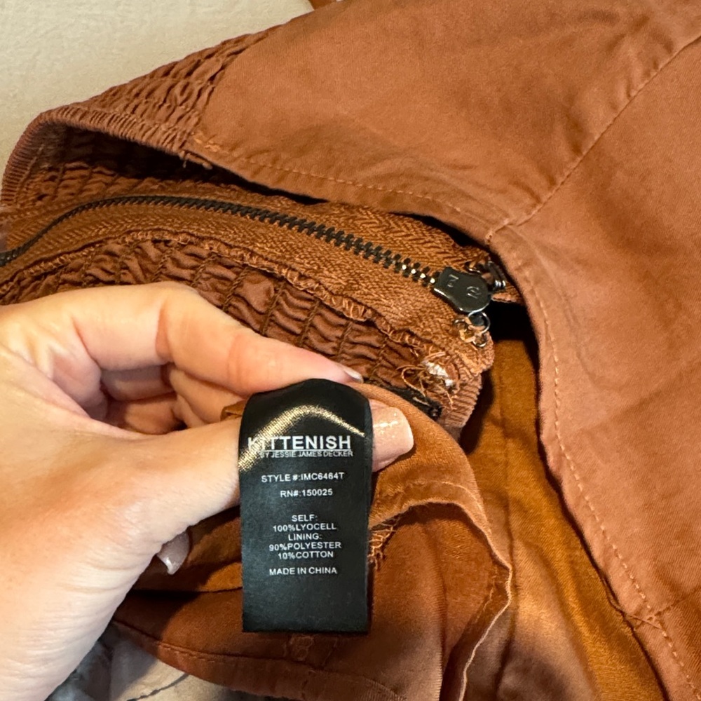 Kittenish Rust Brown Two-Piece Set - Picture 9 of 10